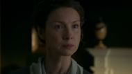 Claire hears about Jamie's death in Outlander season 7 episode 10 (Image via Netflix)